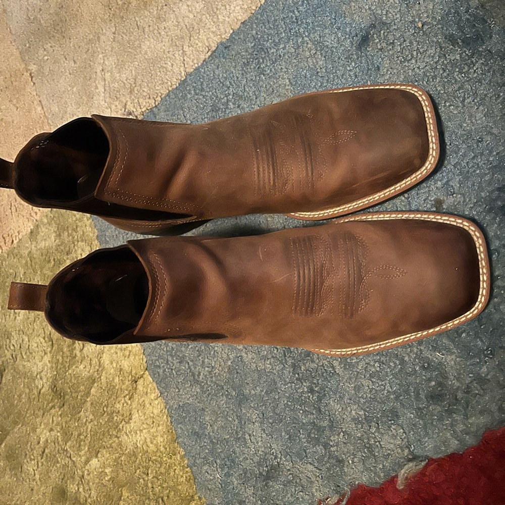 Men's Ariat Brown Leather Boots